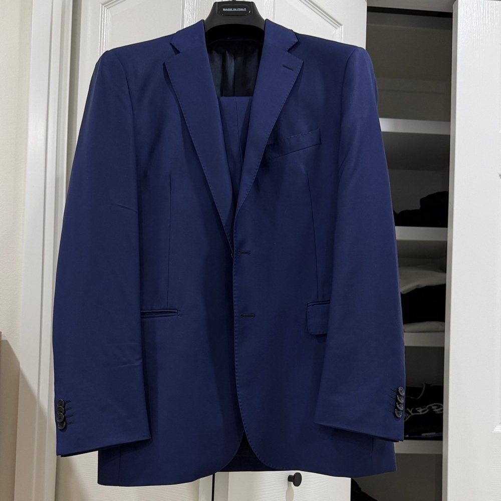 Ermenegildo Zegna Royal Blue Suit
